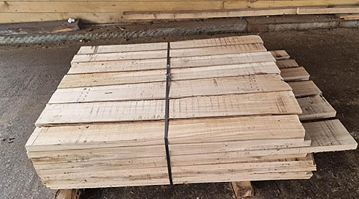 Primera madera de duela